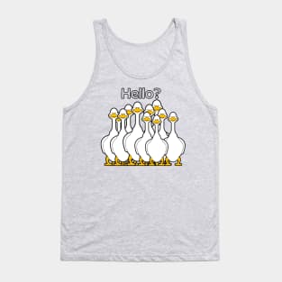 Funny geese Tank Top
